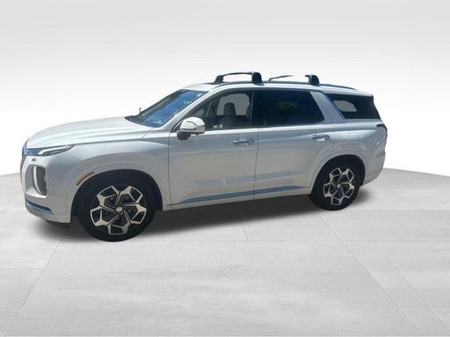 Hyper White 2021 Hyundai PALISADE Calligraphy