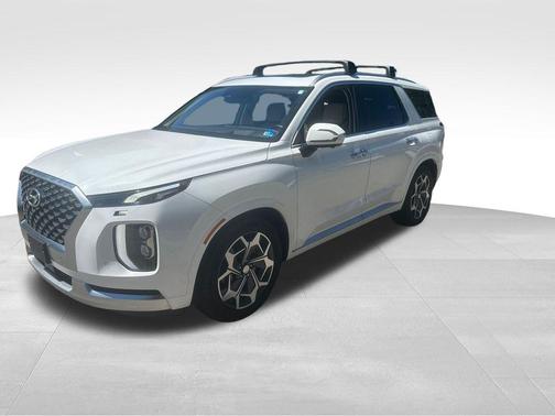 Hyper White 2021 Hyundai PALISADE Calligraphy