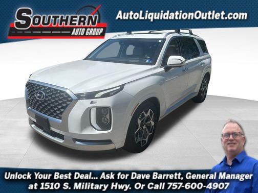 Hyper White 2021 Hyundai PALISADE Calligraphy