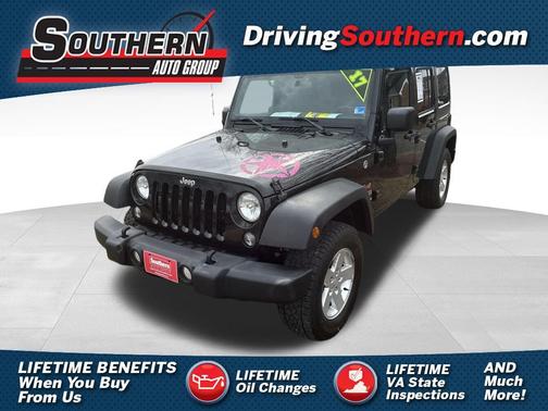 Black Clearcoat 2017 Jeep Wrangler Unlimited Sport