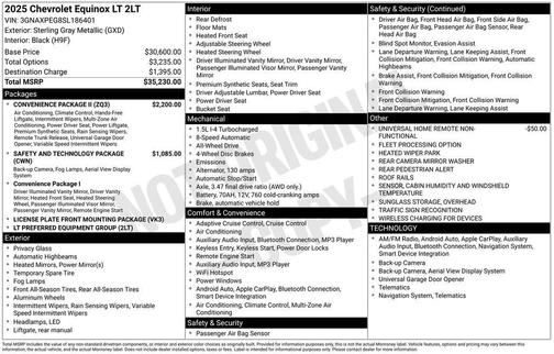 2025 Chevrolet Equinox 1LT