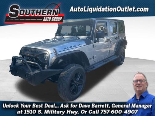 Billet Silver Metallic Clearcoat 2015 Jeep Wrangler Unlimited Rubicon