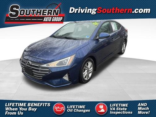 Lakeside Blue 2019 Hyundai ELANTRA Value Edition