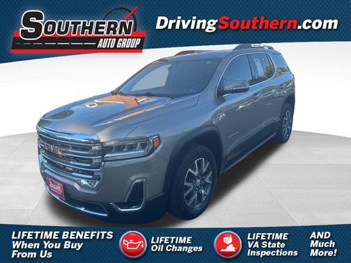 Light Stone Metallic 2023 GMC Acadia AWD SLE