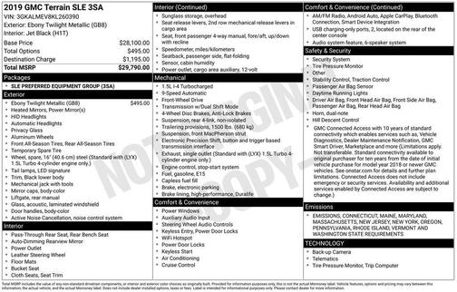 2019 GMC Terrain SLE