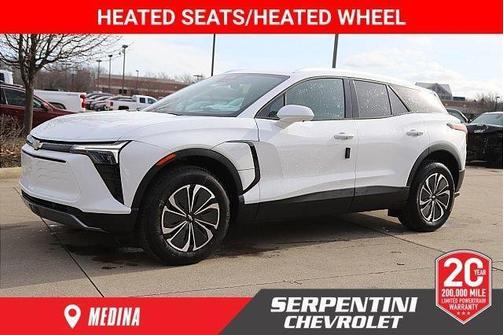 Summit White 2025 Chevrolet Blazer EV LT