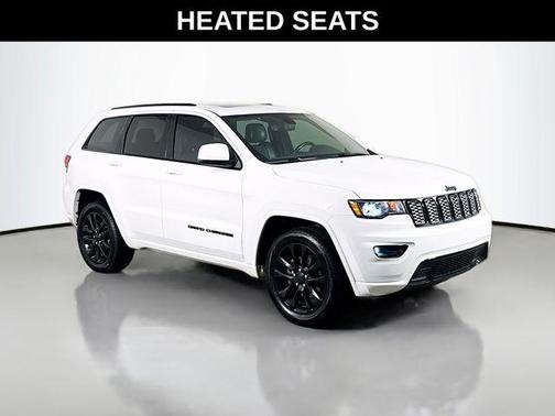 Bright White Clearcoat 2020 Jeep Grand Cherokee Altitude