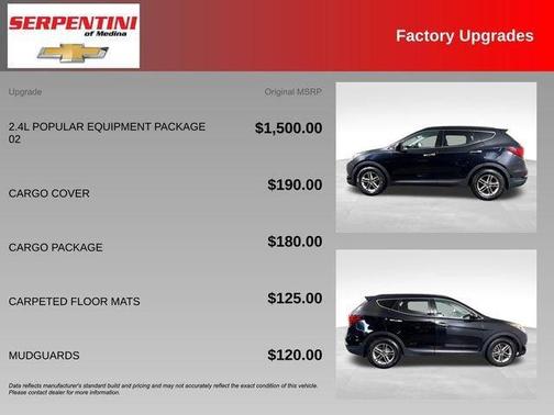 Twilight Black 2017 Hyundai Santa Fe Sport 2.4L