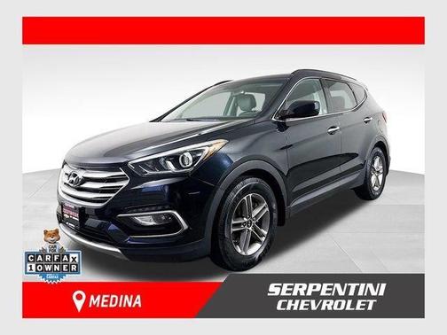 Twilight Black 2017 Hyundai Santa Fe Sport 2.4L