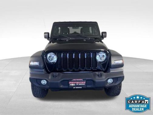 Black Clearcoat 2020 Jeep Wrangler Unlimited Sport