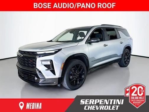 Sterling Gray Metallic 2026 Chevrolet Traverse RS