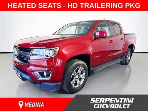 Cajun Red Tintcoat 2017 Chevrolet Colorado Z71