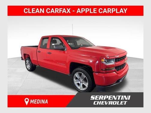 Red 2017 Chevrolet Silverado 1500 Custom