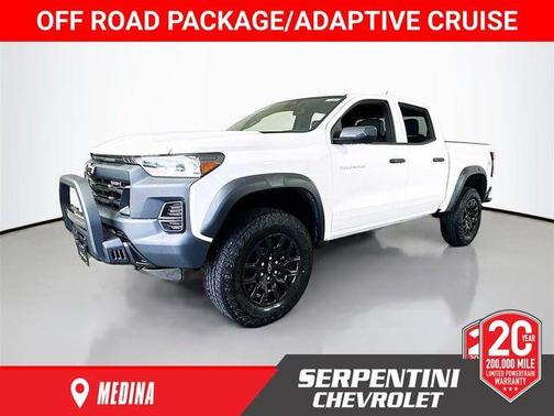 Summit White 2025 Chevrolet Colorado Trail Boss