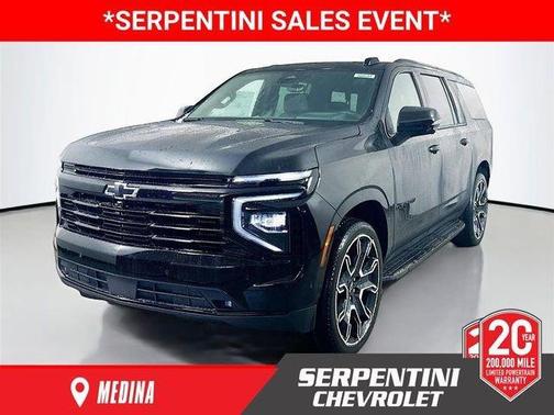 Black 2026 Chevrolet Suburban RST