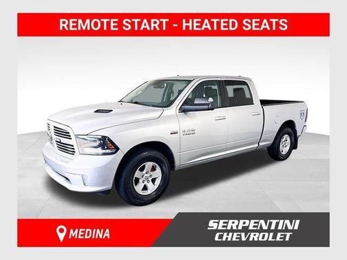 Bright Silver Clearcoat Metallic 2015 RAM 1500 Sport