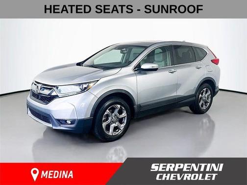 Lunar Silver Metallic 2018 Honda CR-V EX-L