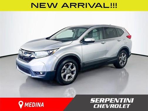 Lunar Silver Metallic 2018 Honda CR-V EX-L