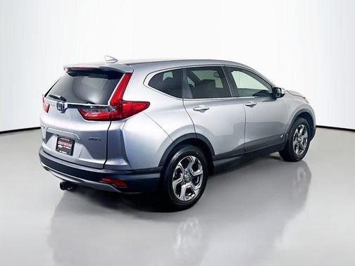 Lunar Silver Metallic 2018 Honda CR-V EX-L
