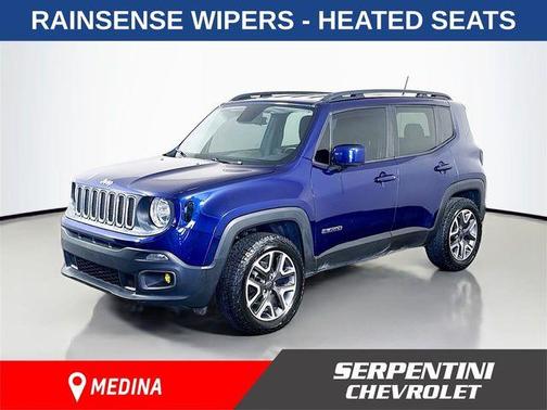 Jetset Blue 2016 Jeep Renegade Latitude