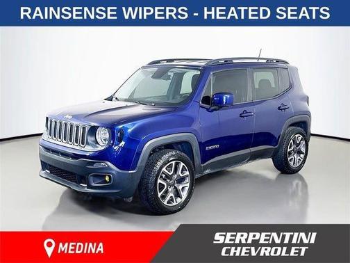 Jetset Blue 2016 Jeep Renegade Latitude