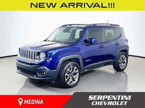 Jetset Blue 2016 Jeep Renegade Latitude