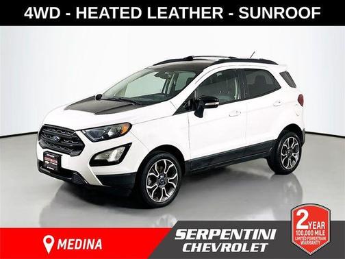 Diamond White 2019 Ford EcoSport SES