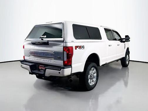 White Platinum Tri-Coat Metallic 2019 Ford F-250 Platinum