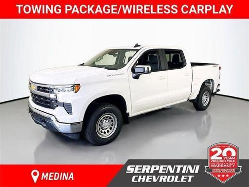 Summit White 2026 Chevrolet Silverado 1500 LT