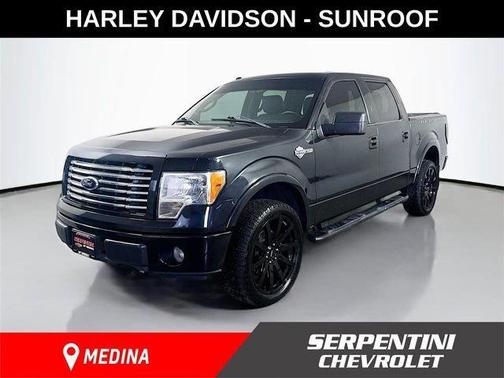 Black 2012 Ford F-150 Harley-Davidson