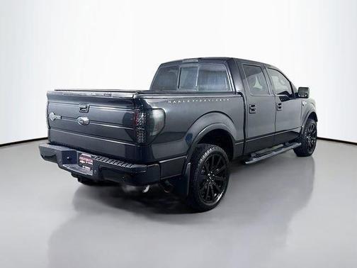 Black 2012 Ford F-150 Harley-Davidson