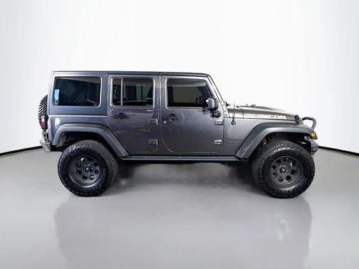 Granite Crystal Clearcoat Metallic 2016 Jeep Wrangler Unlimited Rubicon