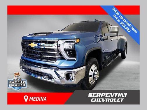 Lakeshore Blue Metallic 2025 Chevrolet Silverado 3500 LTZ