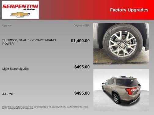 Gray 2022 GMC Acadia SLT