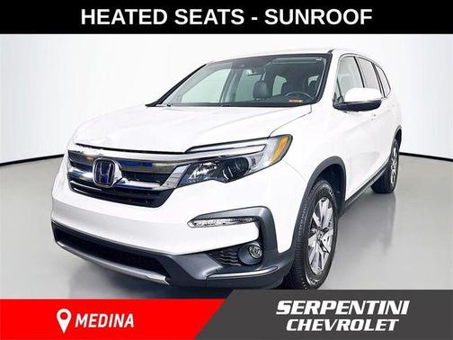 Platinum White Pearl 2021 Honda Pilot EX-L