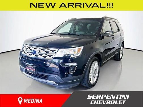Shadow Black 2018 Ford Explorer XLT