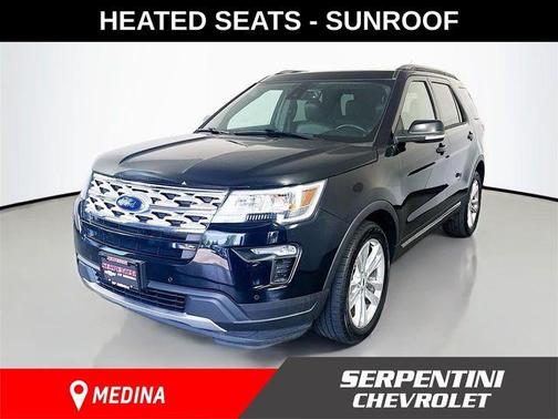 Shadow Black 2018 Ford Explorer XLT