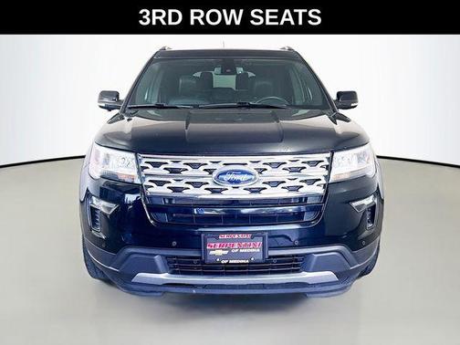 Shadow Black 2018 Ford Explorer XLT