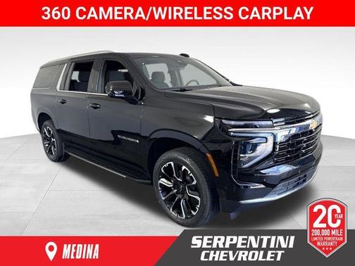 Black 2026 Chevrolet Suburban LS