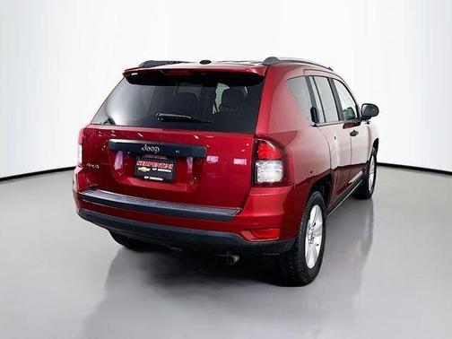 Deep Cherry Red Crystal Pearlcoat 2017 Jeep Compass Sport
