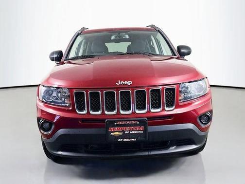 Deep Cherry Red Crystal Pearlcoat 2017 Jeep Compass Sport