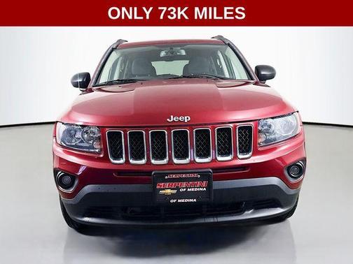 Deep Cherry Red Crystal Pearlcoat 2017 Jeep Compass Sport