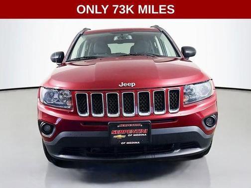 Deep Cherry Red Crystal Pearlcoat 2017 Jeep Compass Sport