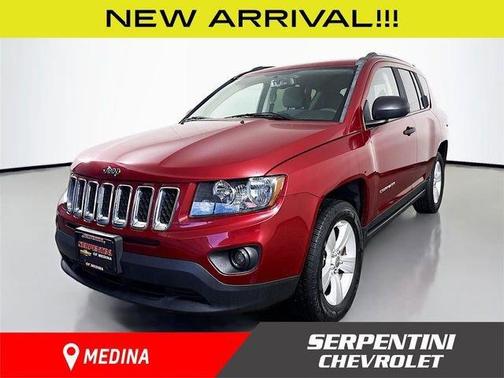 Deep Cherry Red Crystal Pearlcoat 2017 Jeep Compass Sport