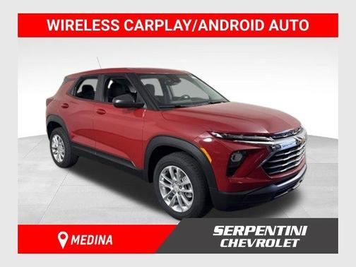 Red 2026 Chevrolet Trailblazer LS