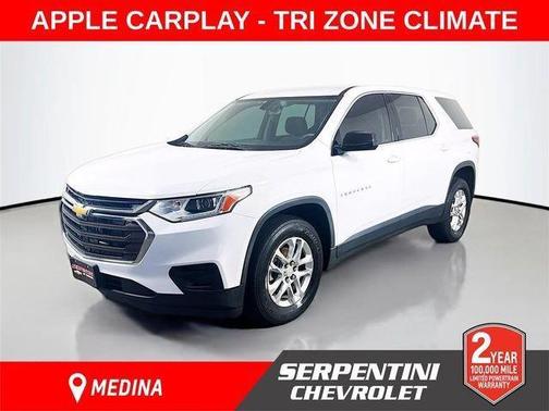 Summit White 2019 Chevrolet Traverse LS