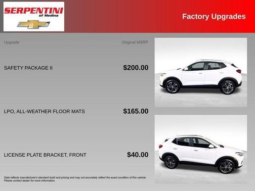 Summit White 2023 Buick Encore GX Select