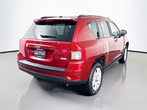 Deep Cherry Red Crystal Pearlcoat 2013 Jeep Compass Latitude