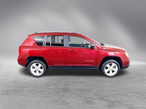 Deep Cherry Red Crystal Pearlcoat 2013 Jeep Compass Latitude