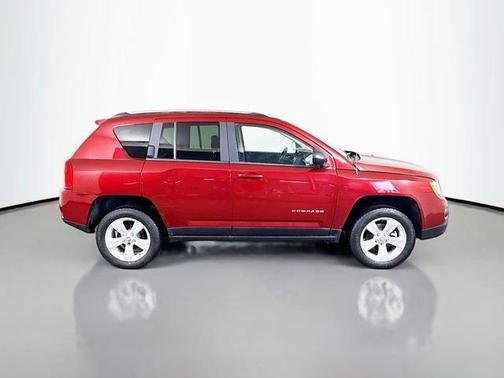 Deep Cherry Red Crystal Pearlcoat 2013 Jeep Compass Latitude